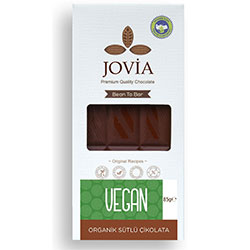 Jovia Organik Hindistan Cevizi Sütlü Çikolata  Vegan  85g