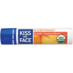 Kiss My Face Lip Balm  Peach 