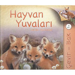 Çevir - Bak: Hayvan Yuvaları (Yaş 5+) (TÜBİTAK, Judy Allen, Simon Mendez)