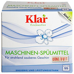 Klar Organic Machine Washing Powder 1,375kg