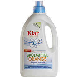 Klar Organic Washing Up Liquid  Orange  1 5L