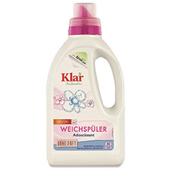 Klar Organic Fabric Softener   Fragrance-free  750ml