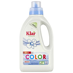 Klar Organik Renkliler için Sıvı Çamaşır Deterjanı  Kokusuz  750ml