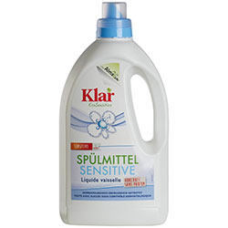 Klar Organic Washing Up Liquid  Fragrance-free  1 5L