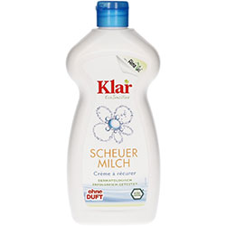 Klar Organic Scouring Milk  Fragrance-free  500ml