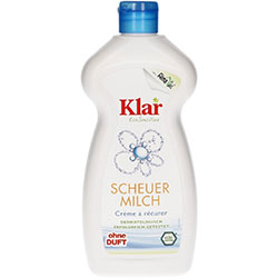 Klar Organic Scouring Milk (Fragrance-free) 500ml