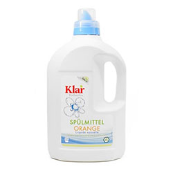Klar Organik Sıvı Elde Bulaşık Deterjanı  Portakal Kokulu  1 5L