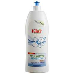 Klar Organic Washing Up Liquid  Fragrance-free  1L