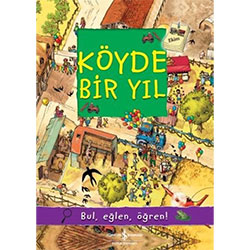 Köyde Bir Yıl (Bul, Eğlen, Öğren) (İş Bankası Yayınları, Olivia Brookes)