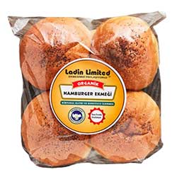 Ladin Organik Hamburger Ekmeği 400g