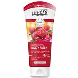 Lavera Organic Cranberry & Argan Oil Rich Body Milk 200ml