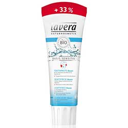 Lavera Organik Basis Sensitiv Diş Macunu  Propolis ve Ekinezya  Florürsüz  100ml  75ml + 25 ml  %33 Daha Fazla 