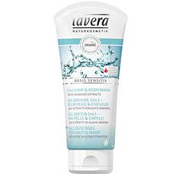 Lavera Organic Basis Sensitiv 2in1 Hair & Body Wash 200ml