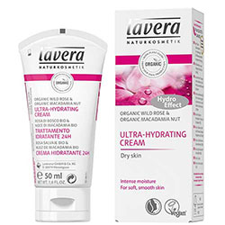 Lavera Organic Ultra Hydrating Face Cream  Wild Rose  For dry skin  50ml