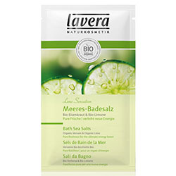 Lavera Organic Bath Sea Salt (Lime & Verbena) 80g