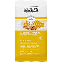 Lavera Organic Bath Sea Salt (Milk and Honey) 80g