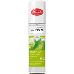 Lavera Organic Spray Deodorant  Lime & Verbena  75ml
