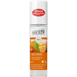 Lavera Organic Spray Deodorant  Orange & Sea Buckthorn  75ml