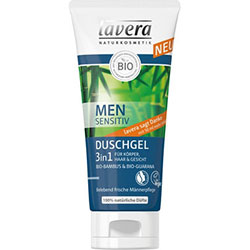 Lavera Organic Men's Sensitive 3 in 1 Shower & Shampoo 150ml