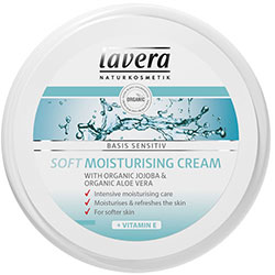 Lavera Organic Basis Sensitiv Soft Moisturising Cream (Vitamin E, Normal Skin) 150ml