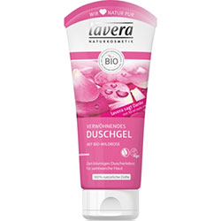 Lavera Organic Shower Gel  Wild Rose  200ml