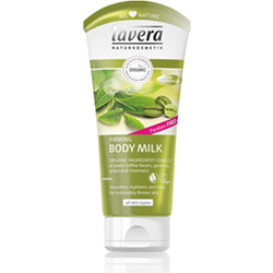 Lavera Organic Firming Body Milk (Green Coffee, Rosemary) 200ml