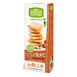 Le Moulin Du Pivert Organic Biscuit With Hazelnut 200gr