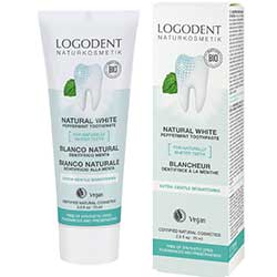 Logodent Organic Natural White Toothpaste 75ml