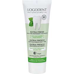 Logodent Organic Toothpaste  Daily Care Peppermint  75ml