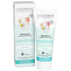 Logodent Organic Toothpaste  For Sensitive Chamomile  75ml