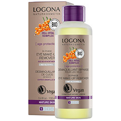 Logona Organik Age Protection Bi-Phase Eye Make-Up Remover 100ml