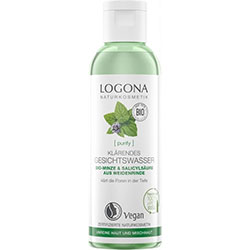 Logona Organic Clarifying Facial Toner  Mint & Salicylic Acid  125ml