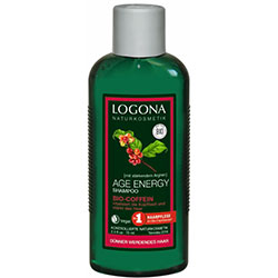 Logona Organik Şampuan  Kafein  Enerji Şampuanı  İnce ve Güçsüz Saçlar   Seyahat Boyu  75ml