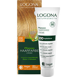 Logona Organic Herbal Hair Colour Cream (200 Copper Blonde)