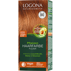 Logona Organic Herbal Hair Colour Powder (020 Caramel Blonde)