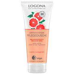 LOGONA Organic Shower Gel  Grapefruit & Aloe Vera  200ml
