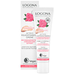 Logona Organic Tinted Moisturizer Facial Cream (Rose) 30ml