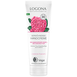 Logona Organic Handcream  Rose & Sheabutter  75ml