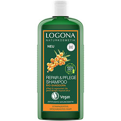 Logona Organic Repair & Care Shampoo  Sea Buckthorn  250ml