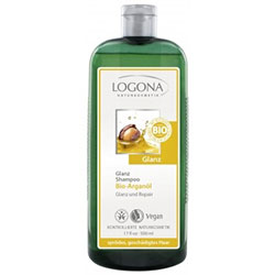 Logona Organic Shampoo (Shine / Argan Oil) 500ml