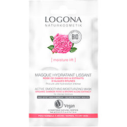 Logona Organic Active Smoothing Moisturing Mask (Rose) 2x7,5ml