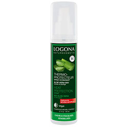 Logona Organic Hair Spray  Moisturizing Heat Protection / Aloe Vera  150ml