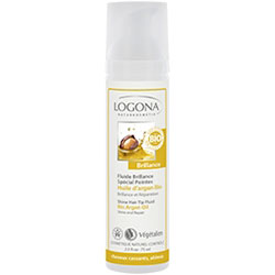 Logona Organic Hair Tip Fluid  Shine  Argan Oil  75ml