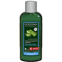 Logona Organik Şampuan  Nemlendirici  Aloe Vera Özlü   Seyahat Boyu  75ml