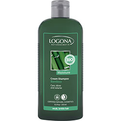 Logona Organic Shampoo  Bamboo Extract  Creamy  75ml