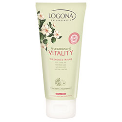 Logona Organic Shower Gel  Wild Rose & Grape  200ml