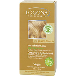 Logona Organic Herbal Hair Color Powder  Golden Blonde 