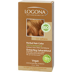 Logona Organic Herbal Hair Color Powder  Sahara 