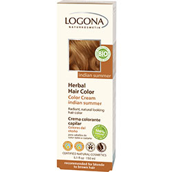 Logona Organic Color Cream Herbal Hair Colour  Indian Summer 