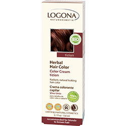 Logona Organic Color Cream Herbal Hair Colour  Tizian 